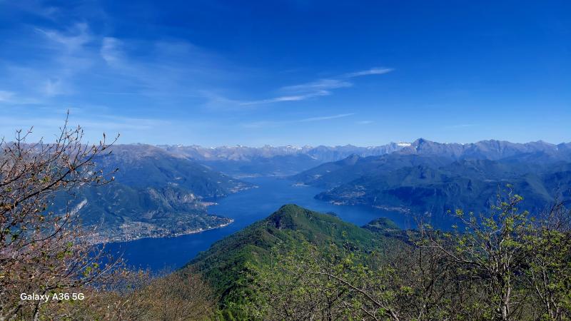 il punto piu' alto del triangolo lariano