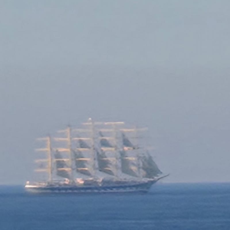 un bellissimo veliero a Pesaro