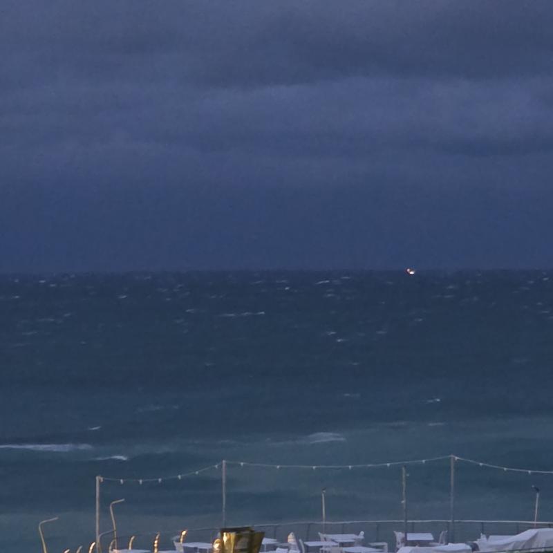 Temporale e forte vento a pesaro