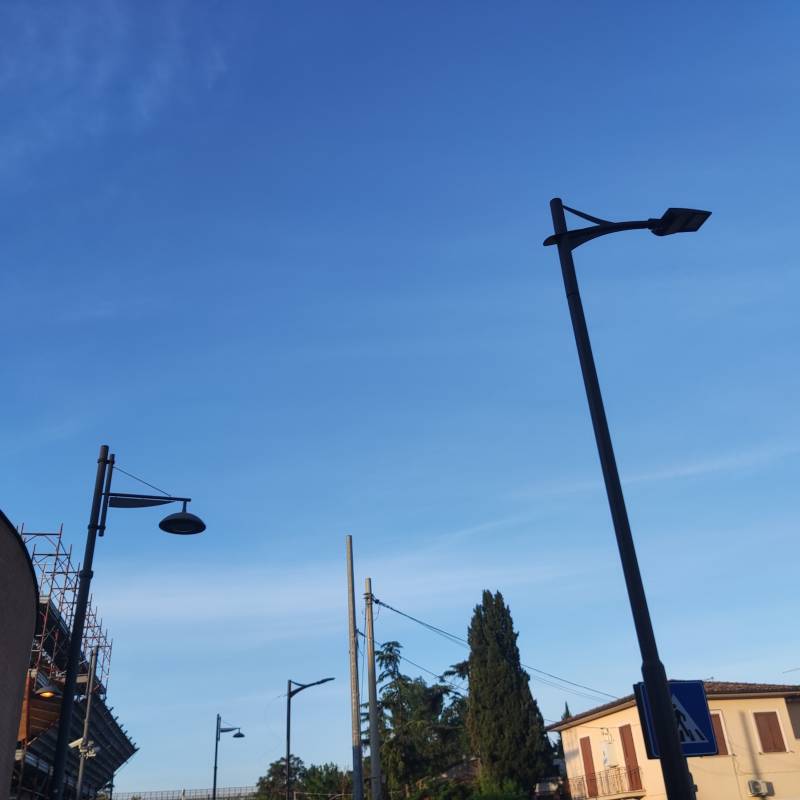 Il cielo a passo corese oggi