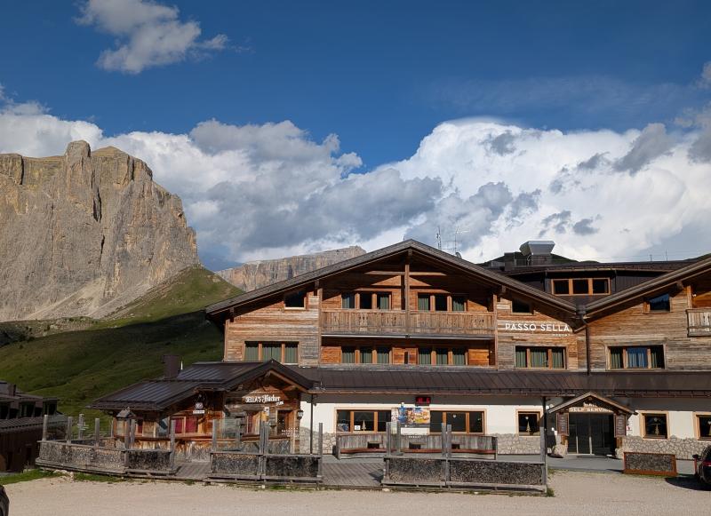 Nube Pileus dal Passo Sella