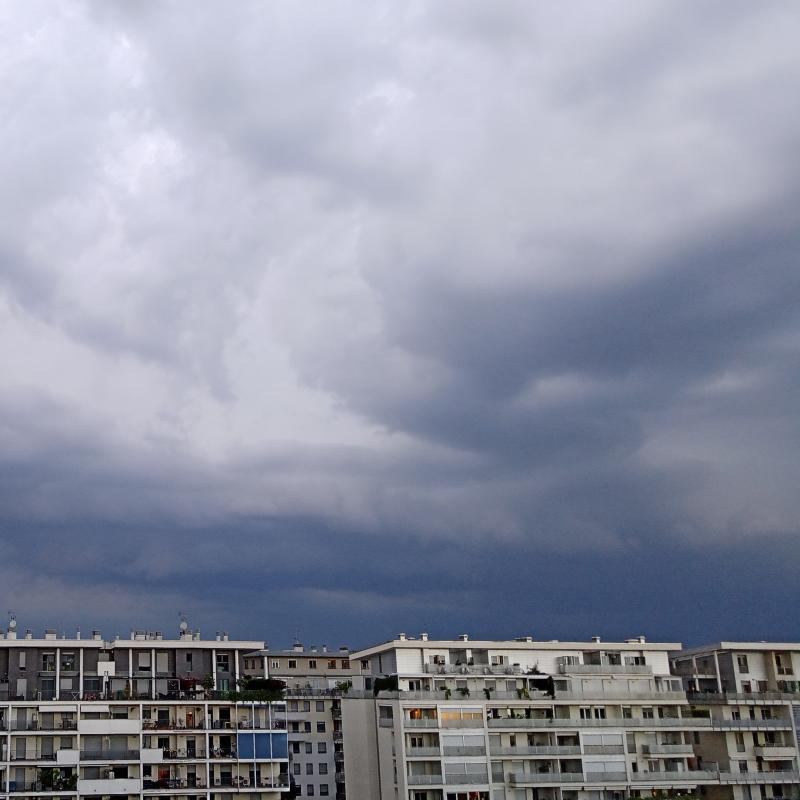 Temporale in avvicinamento