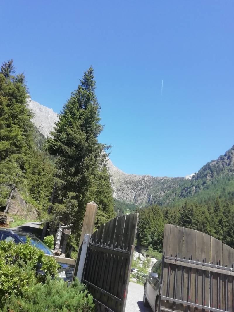 spettacolare vista dalla stella alpina valle