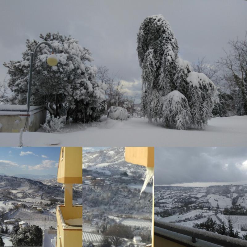 Neve 2017 da Villa Ciccone