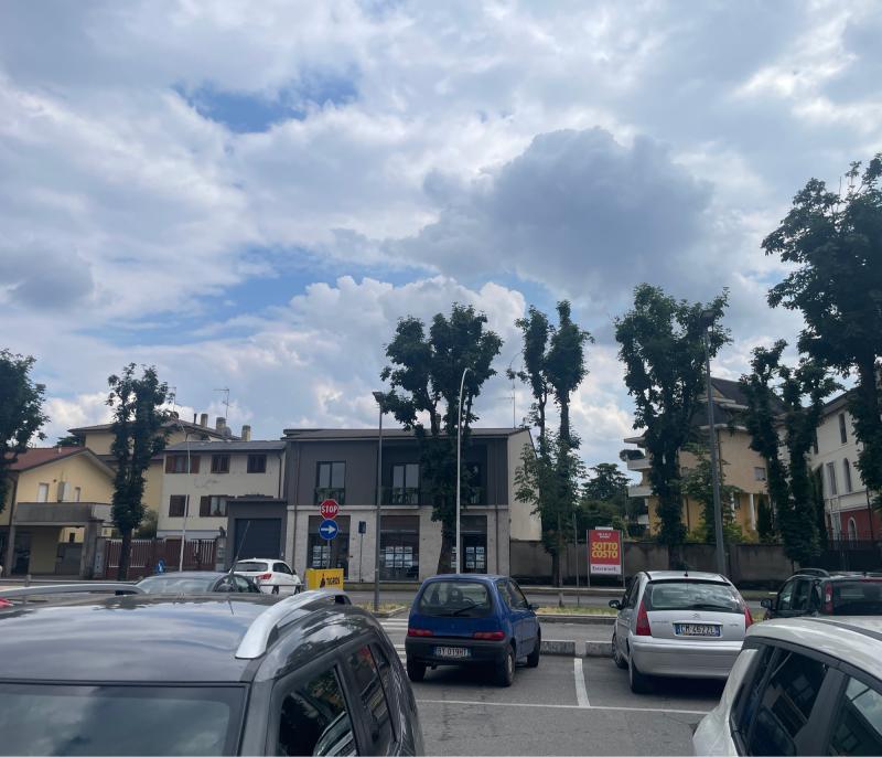 Cielo nuvoloso busto arsizio oggi