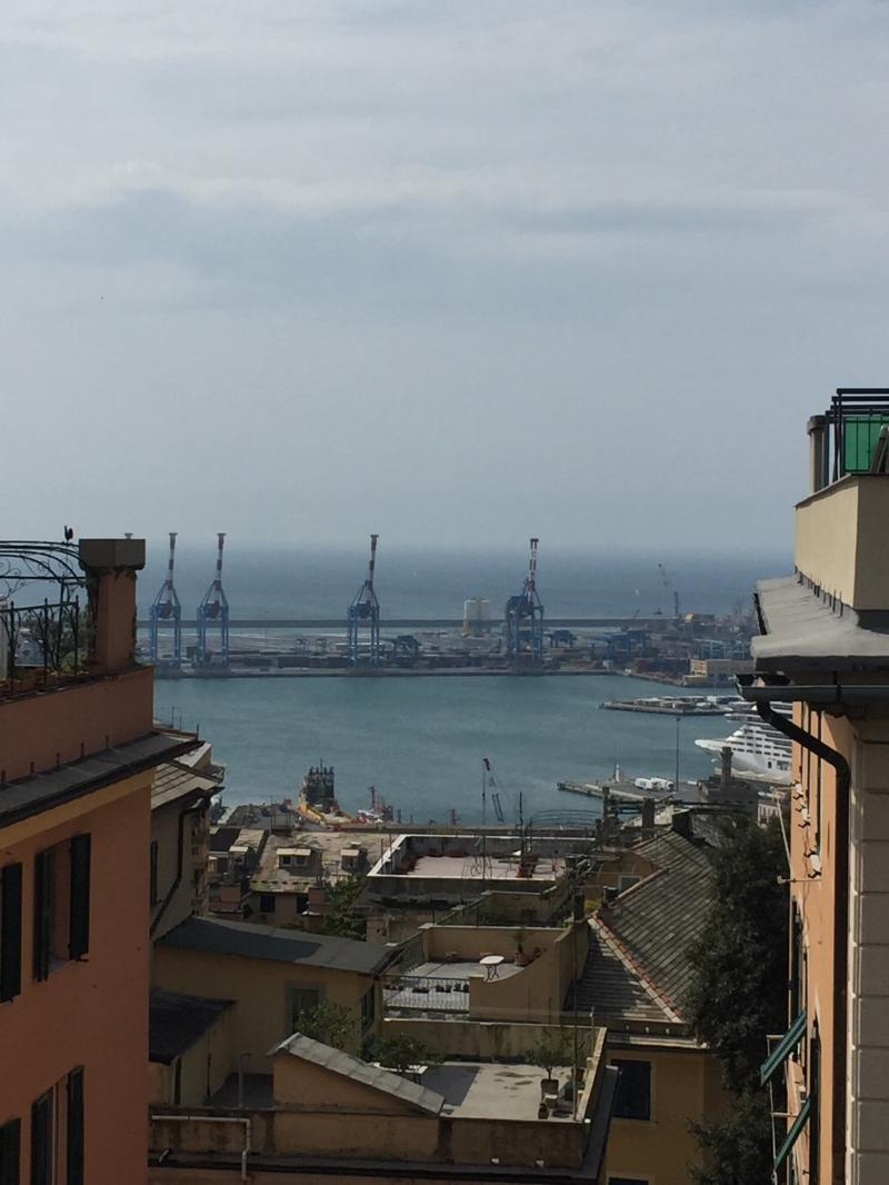 Genova Vista sul porto