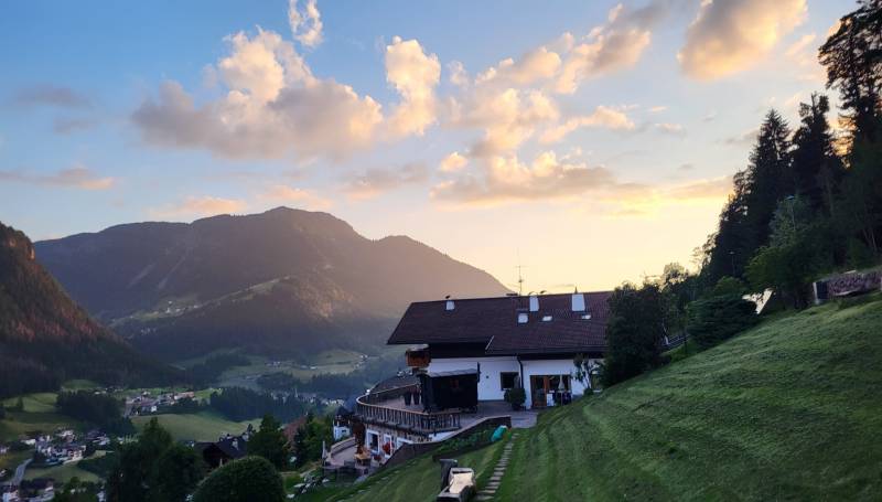 Ortisei al tramonto