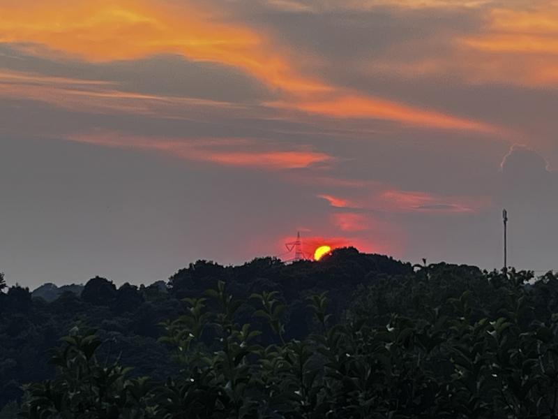 magnifico tramonto