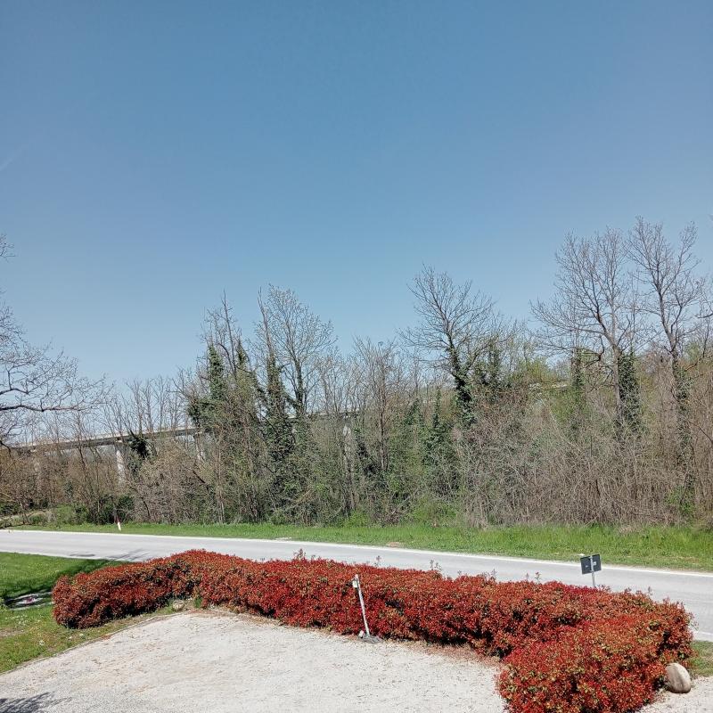 Lesegno casette cielo sereno con ottima temperatura estiva oggi 12042024