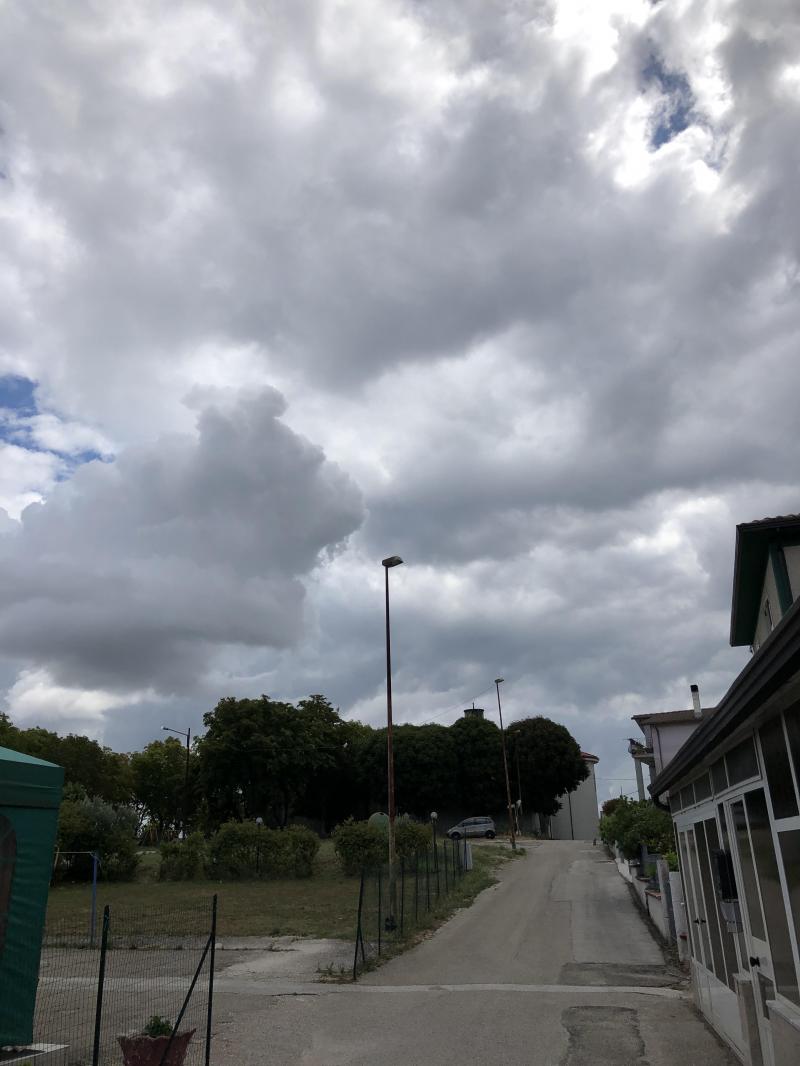 In arrivo un acquazzone