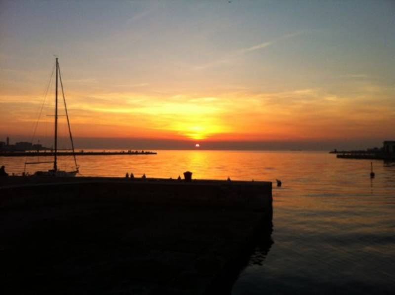 Trieste tramonto