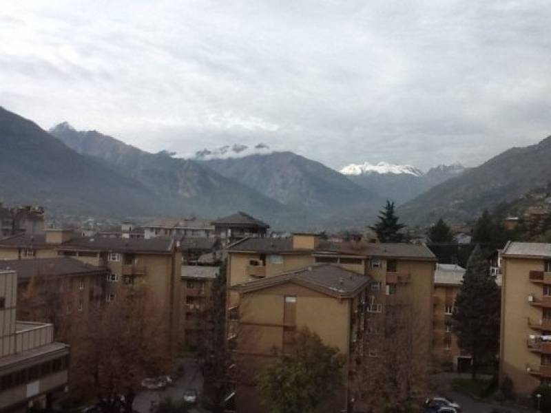 Aosta arriva neve