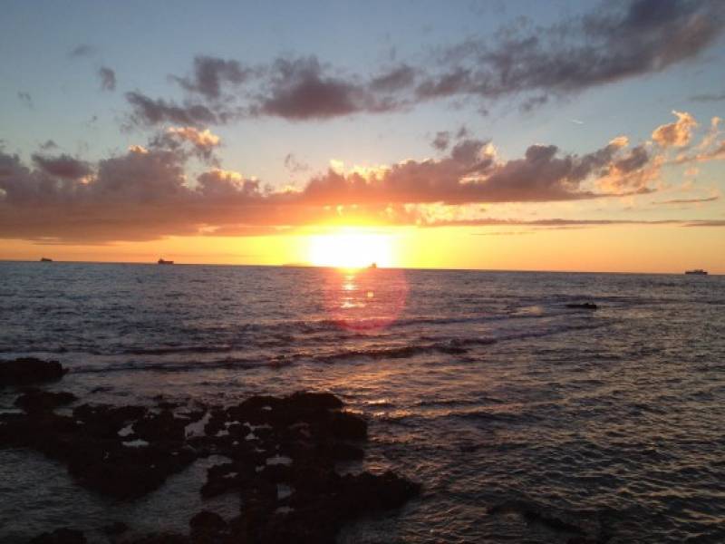 Tramonto a Livorno 