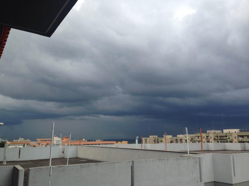 Temporale in avvicinamento