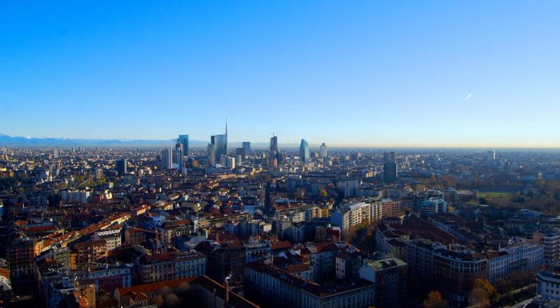 Milano vista dal cielo
