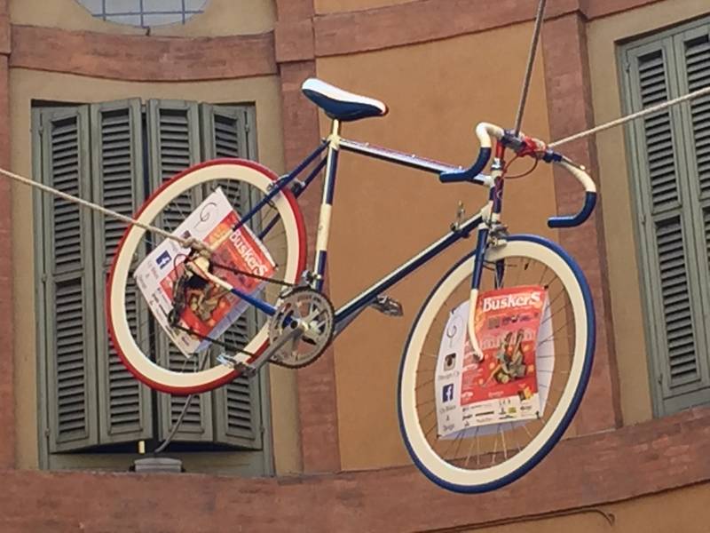 Ferrara la Bicicletta e I Buskers 