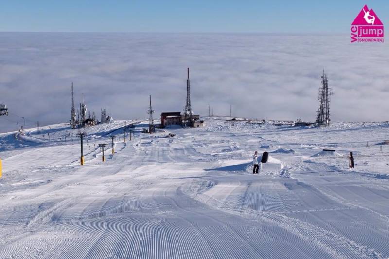 Snowpark Sulle Nuvole