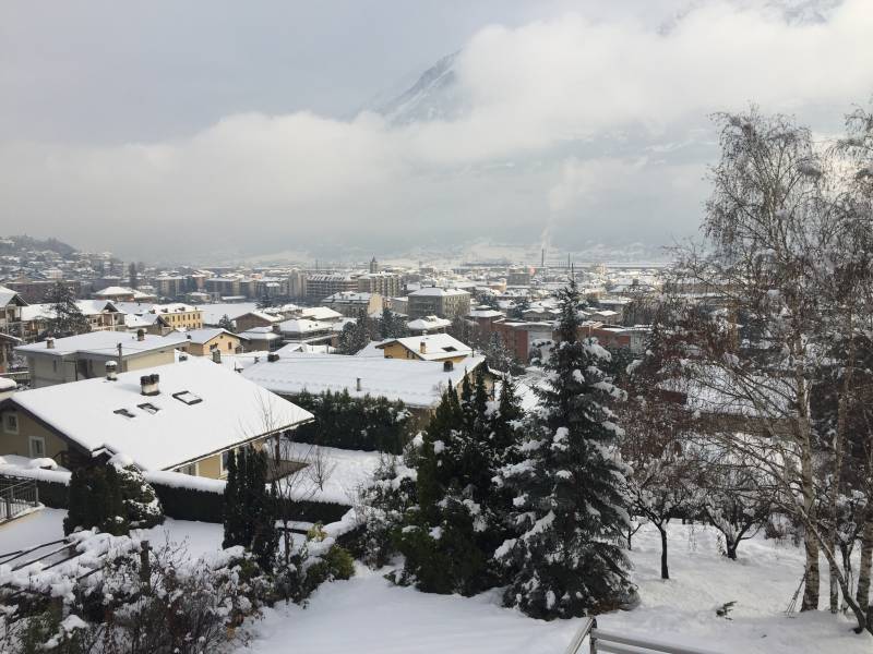 Aosta Dopo La Nevicata