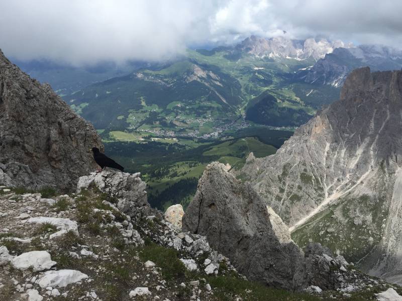 Sasso Piatto Vista San Cristina