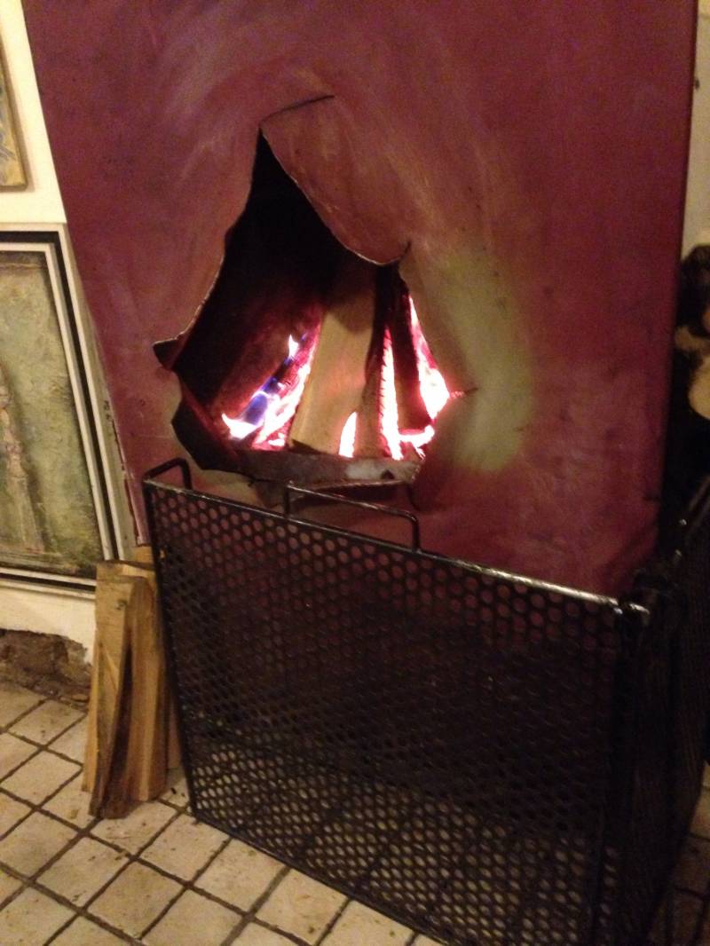 E noi ce ne stiamo al caldo