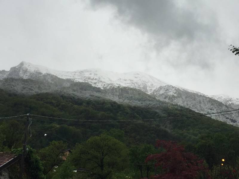 28 Aprile neve sul Cerano