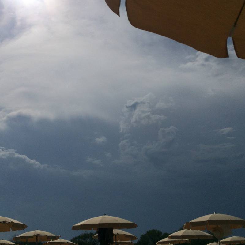 Marina di ravenna nuvole in arrivo