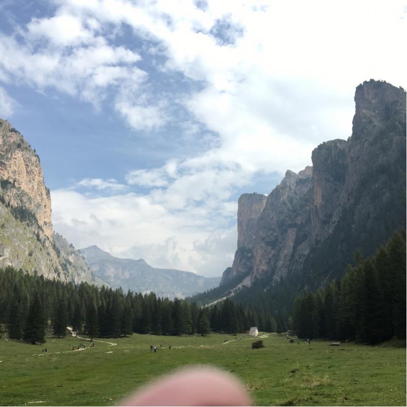Un po' nuvoloso ma si sta benissimo 