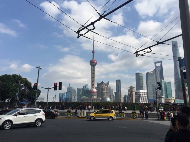 Downtown shanghai