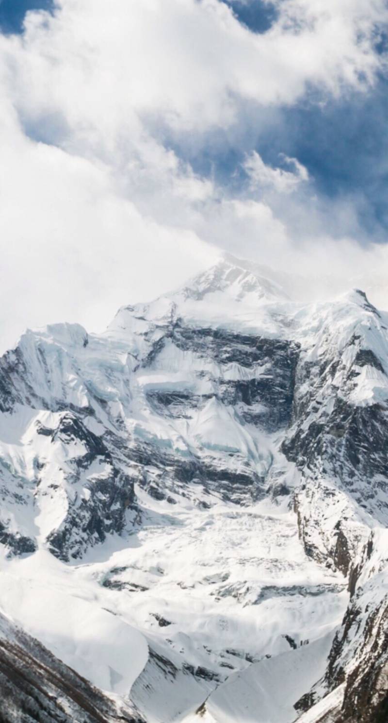 La montagna la neve