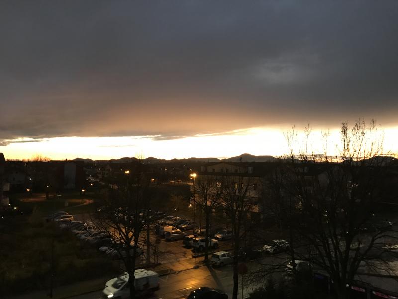 Incredibile tramonto a santagostino