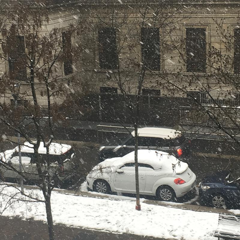 Nevica ancora a milano