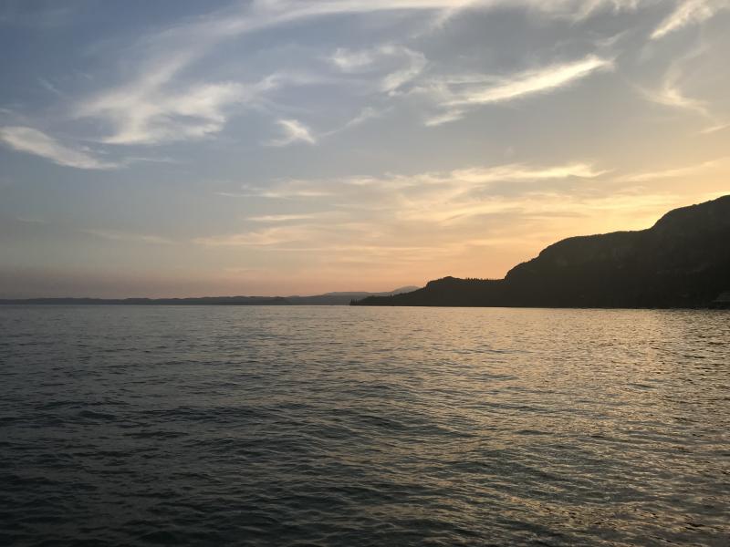 Tramonto di inizio giugno una favola