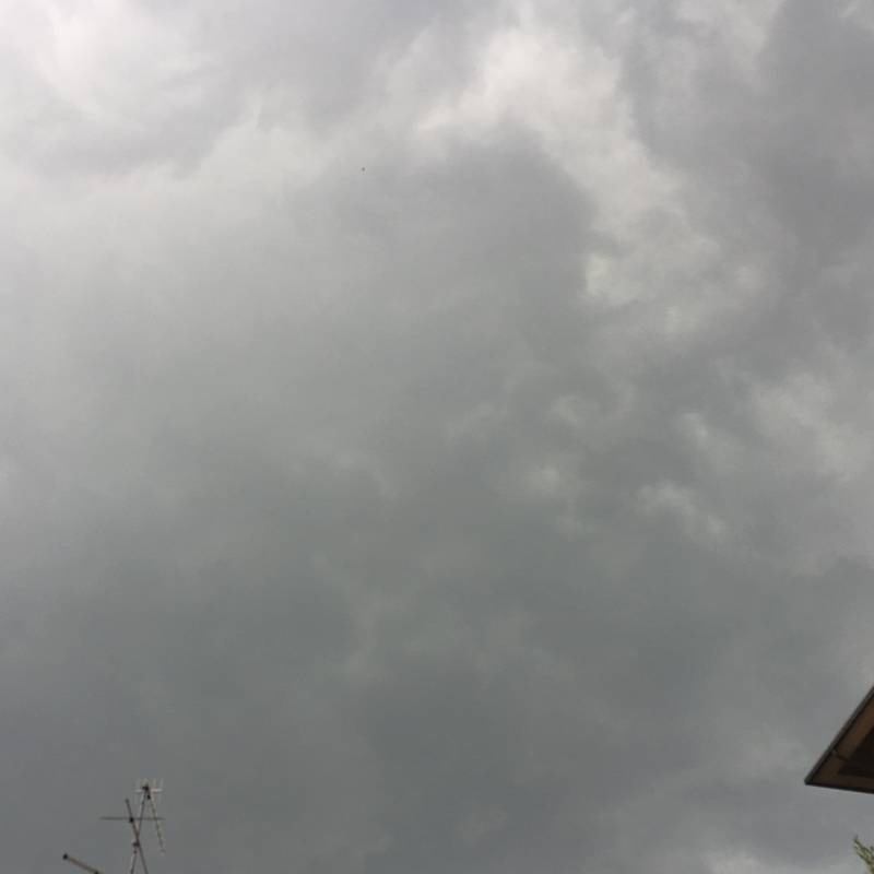 Zona stadio super temporale in arrivo