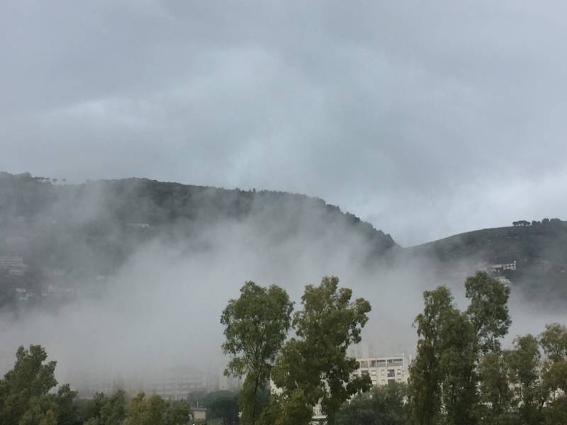 Nebbia a Monreale