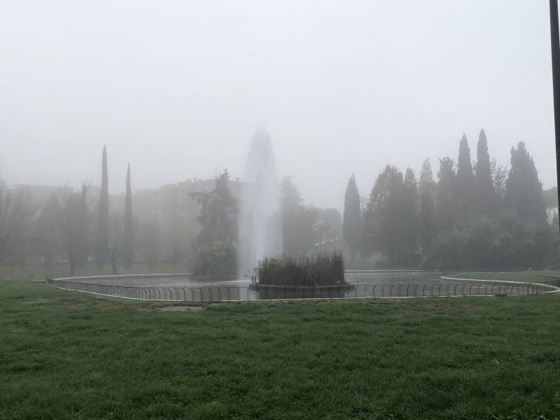 La nebbia a villa vogel