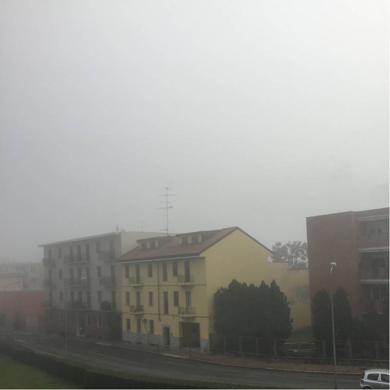 Nebbia a Novara