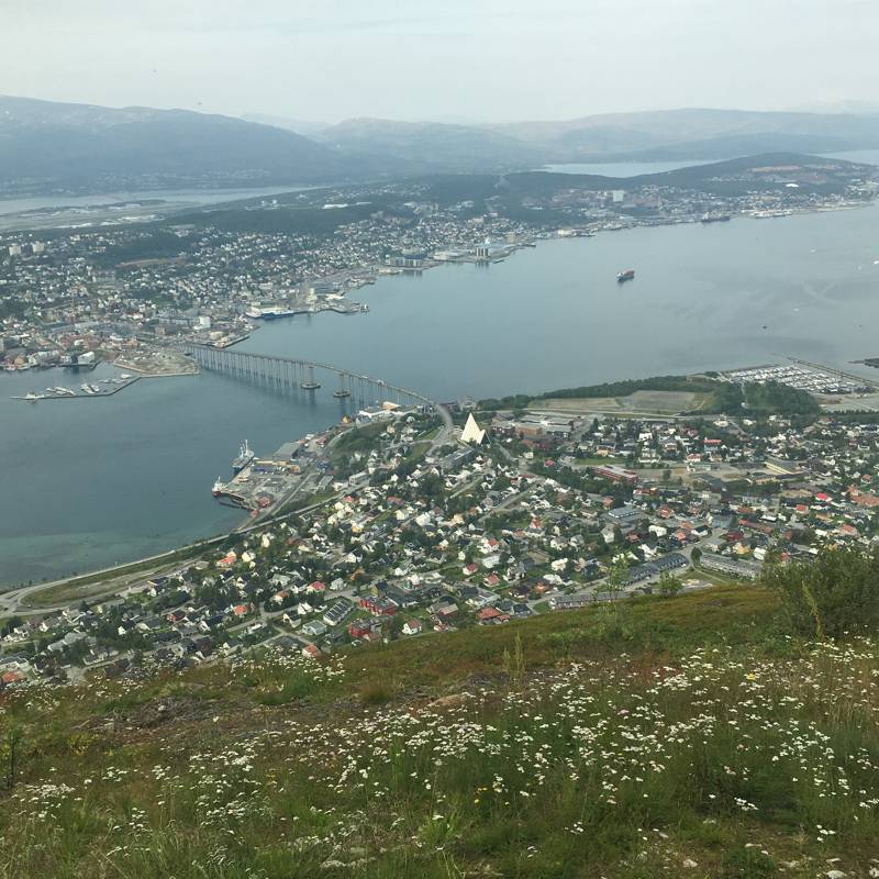Troms landscape fron fjellstua