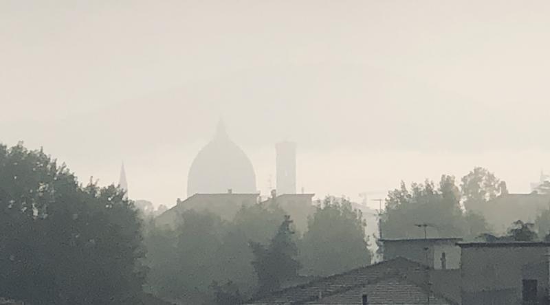 Firenze e la nebbia