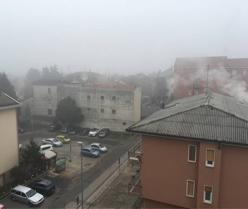 Nebbia a Senago