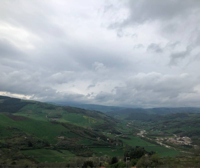 Panoramica della valfortore
