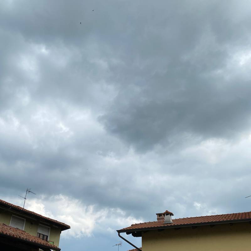 Si prepara per il temporale