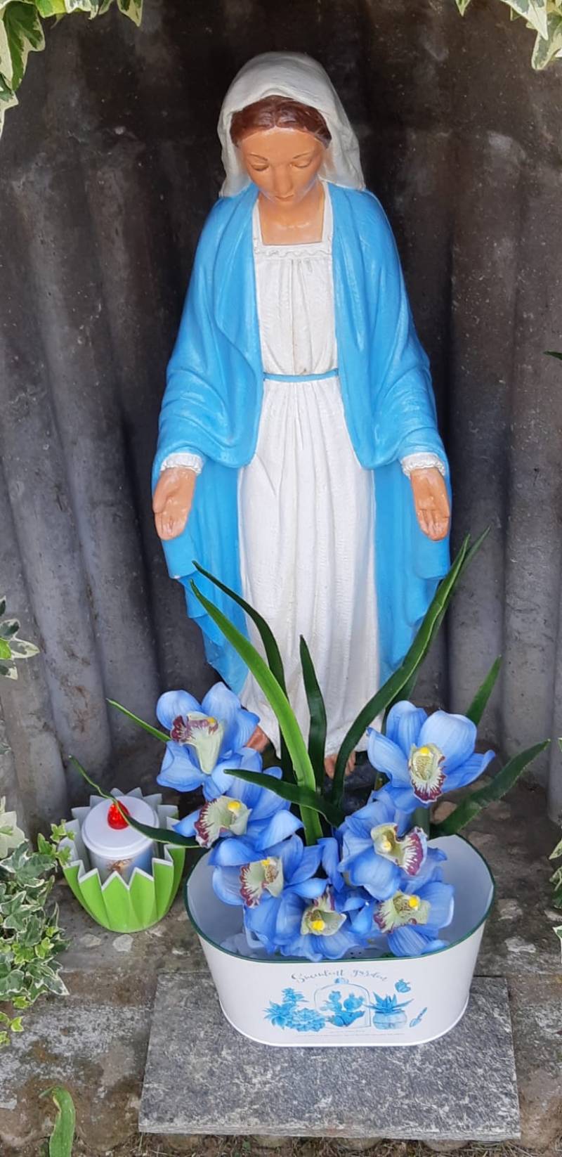 Madonnina in giardino via della maccadina