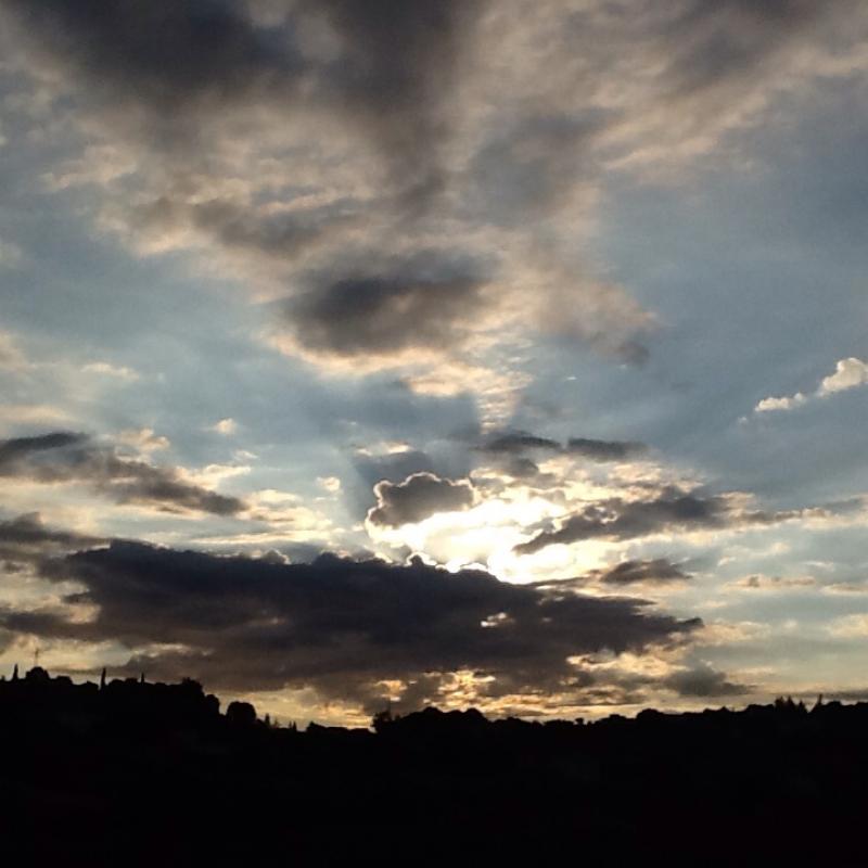 Alba dalla valle d'itria a cisternino