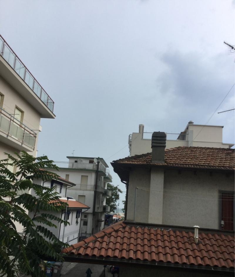 Temporale a miramare di rimini