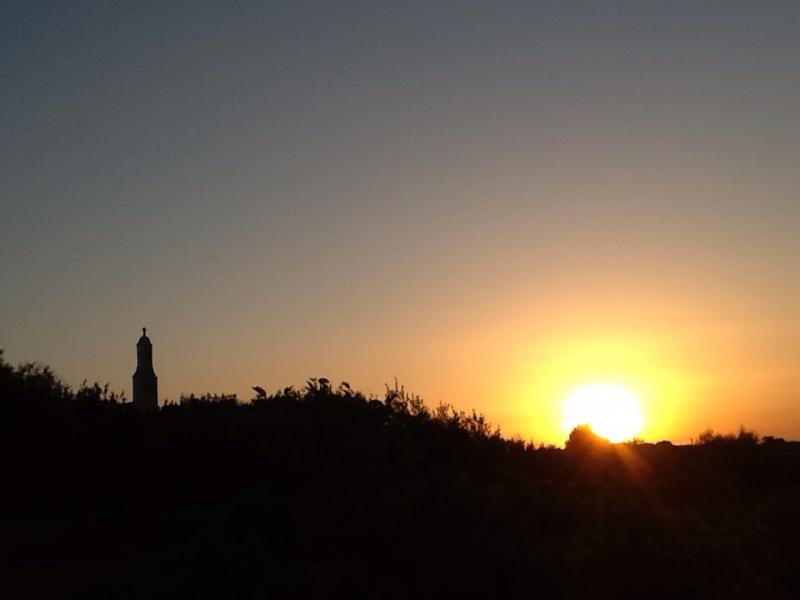 Alba dal santuario madonna d'ibernia