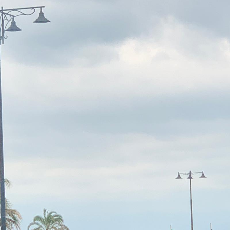 Nuvoloso ma non piove