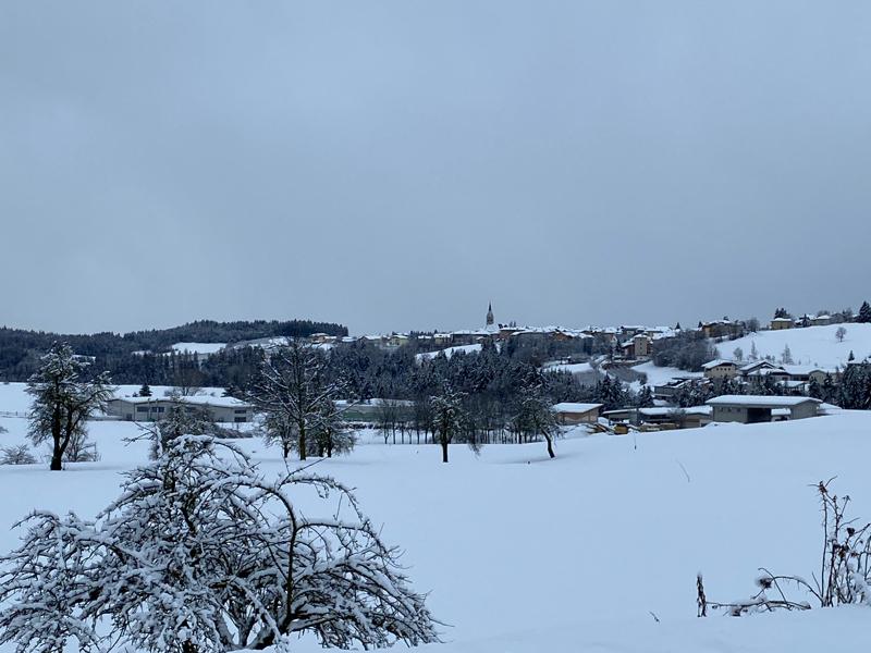 Vista dal ristorante cose buone
