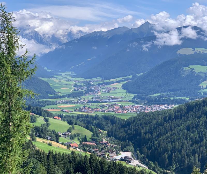 Vista da sorafurcia
