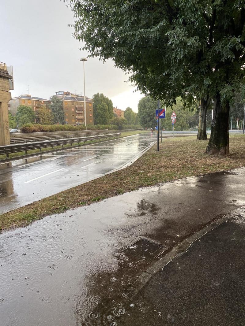 Temporale a milano niguarda