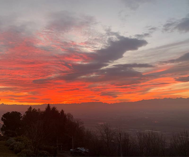 I tramonti da san raffaele cimena alto